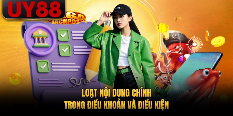 Loạt nội dung chính trong điều khoản và điều kiện