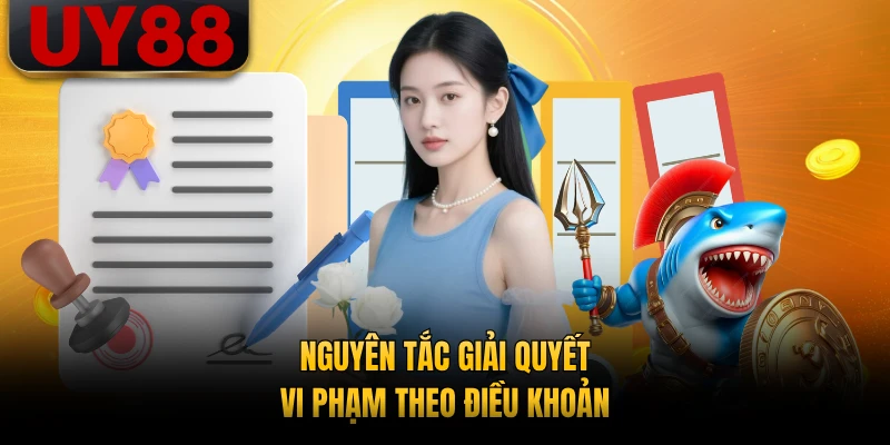 Nguyên tắc giải quyết vi phạm theo điều khoản